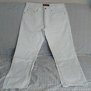 Arizona Jeans Company Slim Straight 33 x 32 white